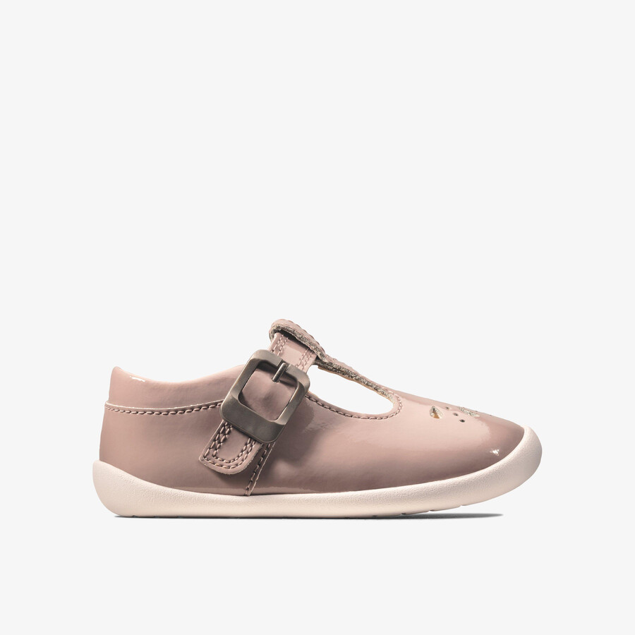 roamer star peuter - roze lakleer