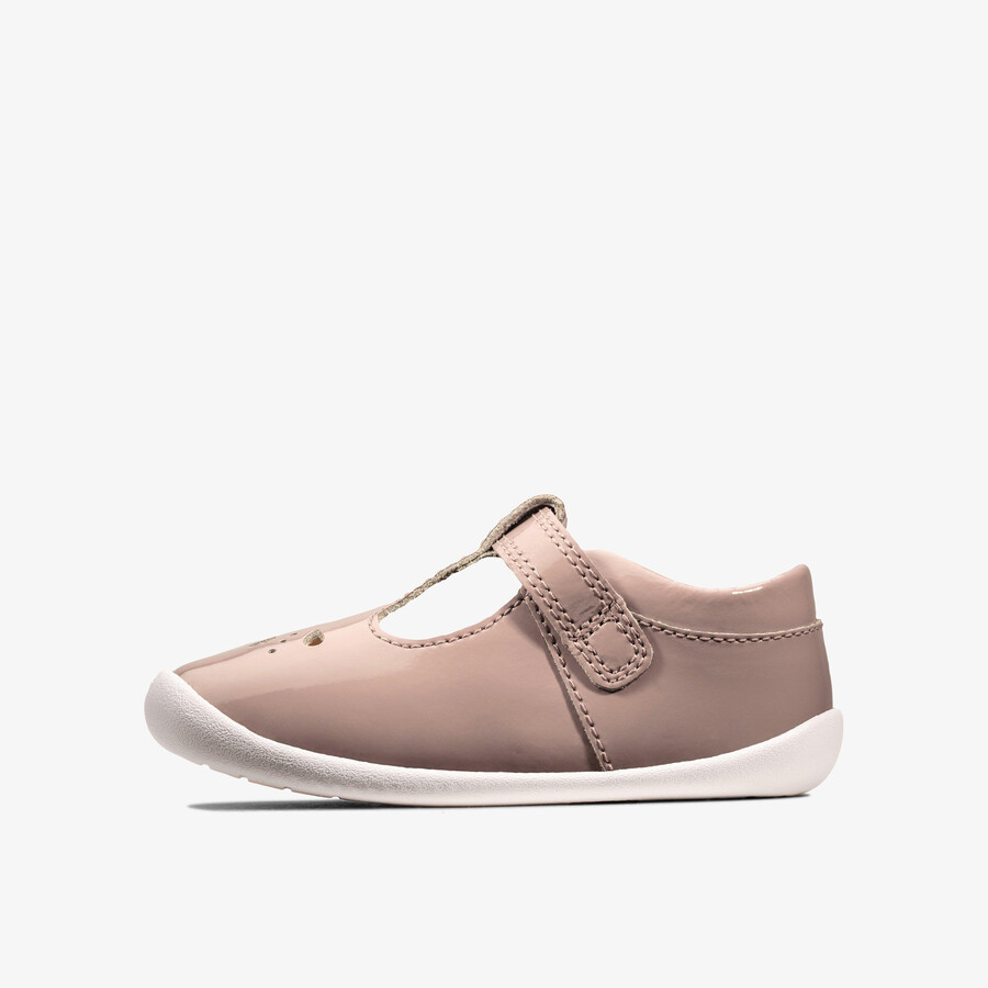 roamer star peuter - roze lakleer