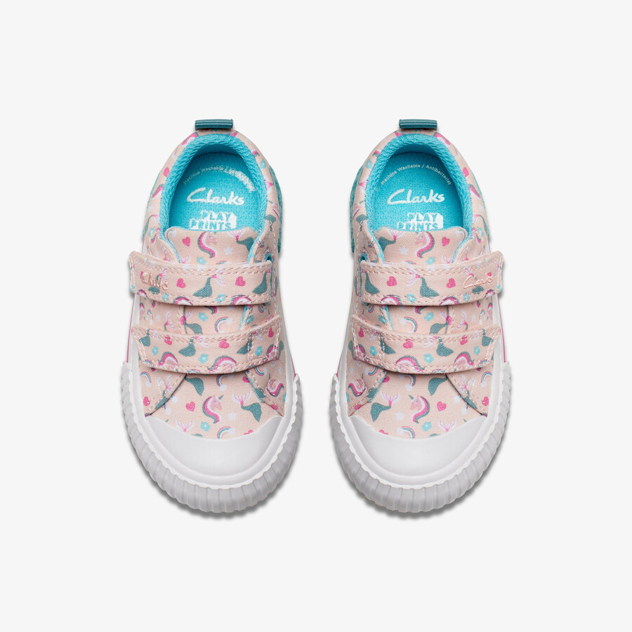 vosjesmythe peuter - roze meerkleurig