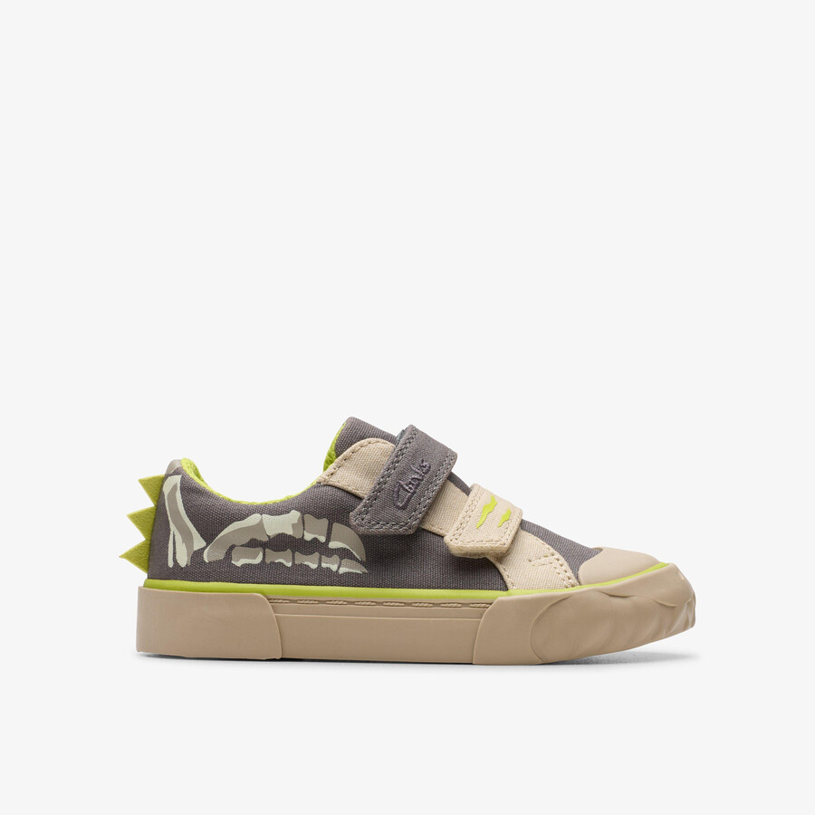 foxing stomp peuter - grijs canvas