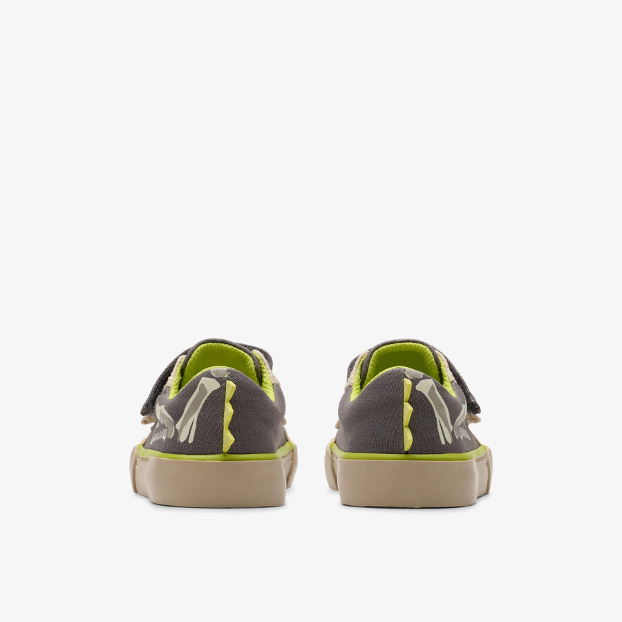 foxing stomp peuter - grijs canvas