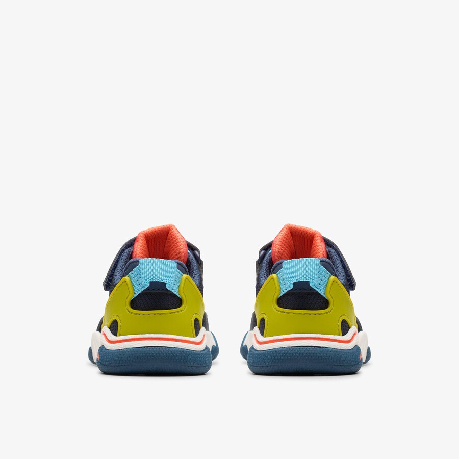 feather track peuter - marineblauwe combinatie