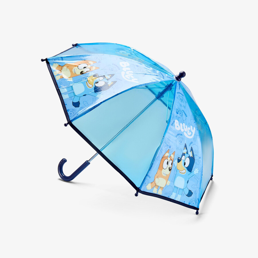 bluey sister paraplu - blauw