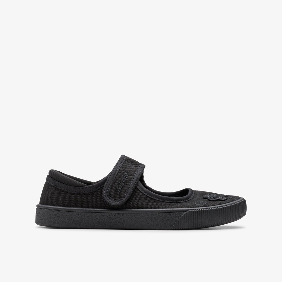 hopper go - zwarte stof