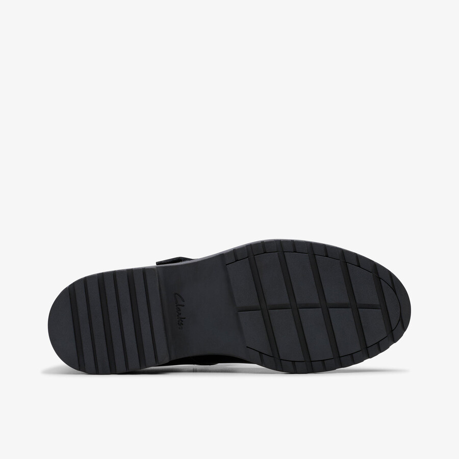 loxham bar youth - black patent