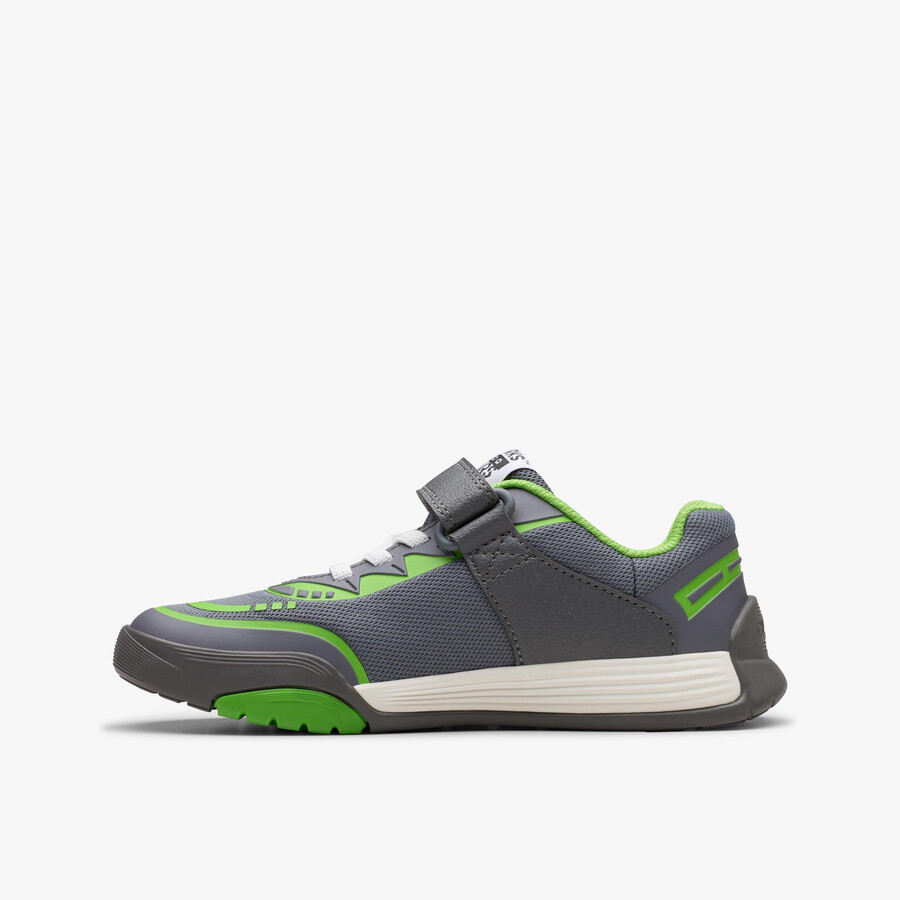 cica star flex kid - grijsgroen