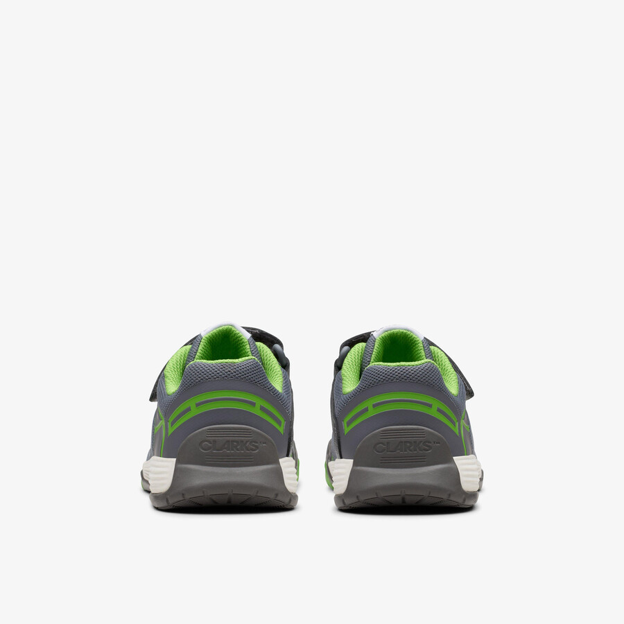 cica star flex kid - grijsgroen
