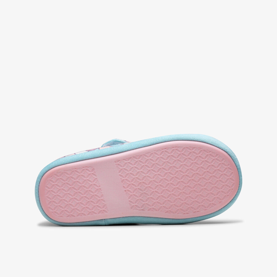 fluffy snug kid - roze meerkleurig