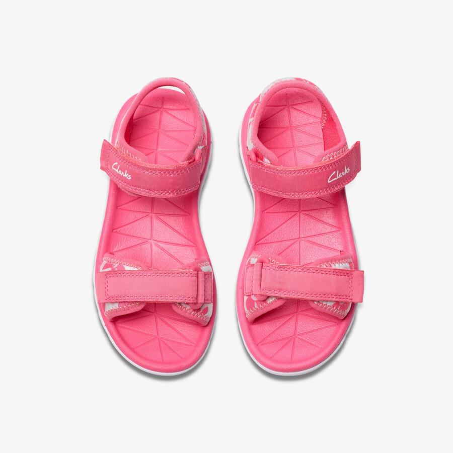 surfingtide kid - roze meerkleurig