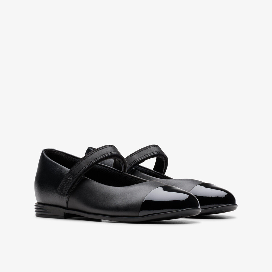 finja gem older - zwart leer