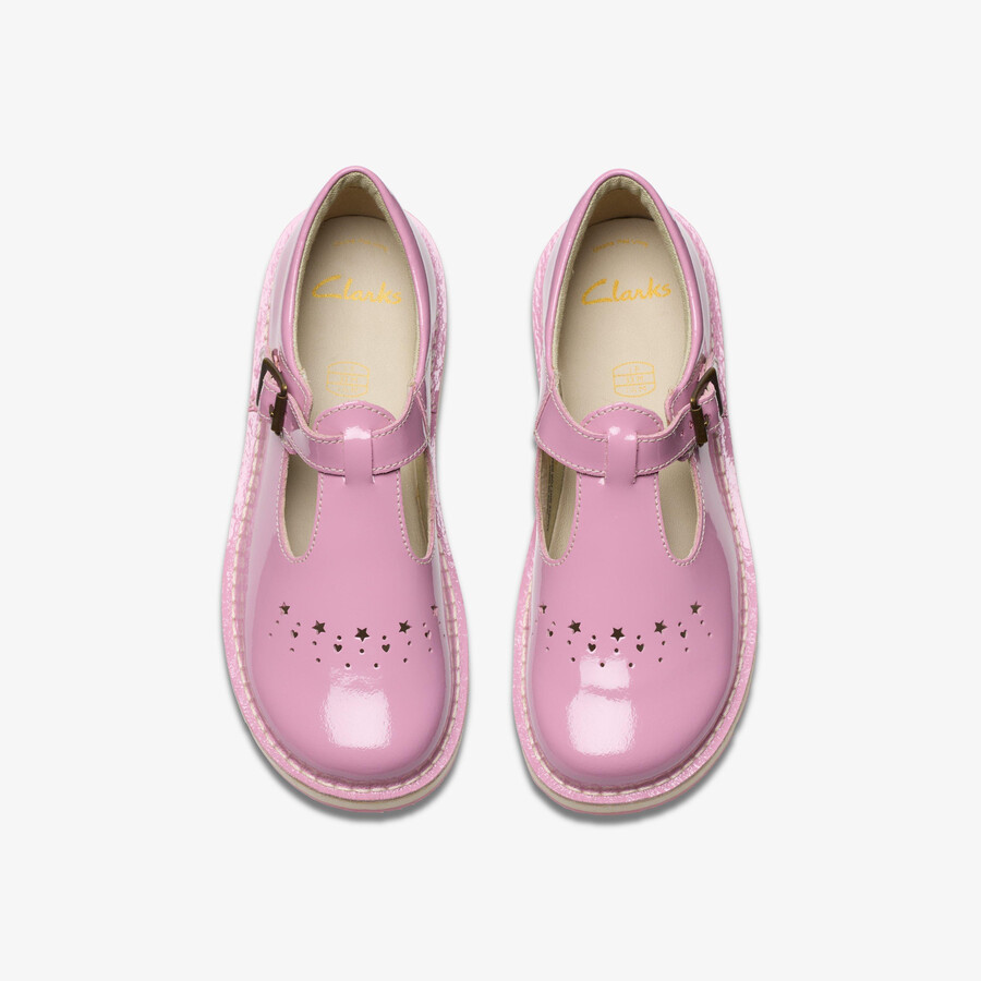 vrolijke skip kid - roze patent