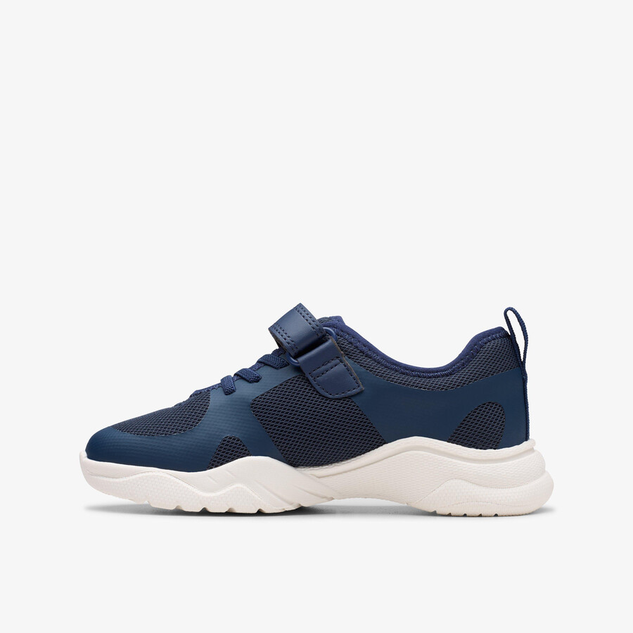 feather ath kid - marineblauw