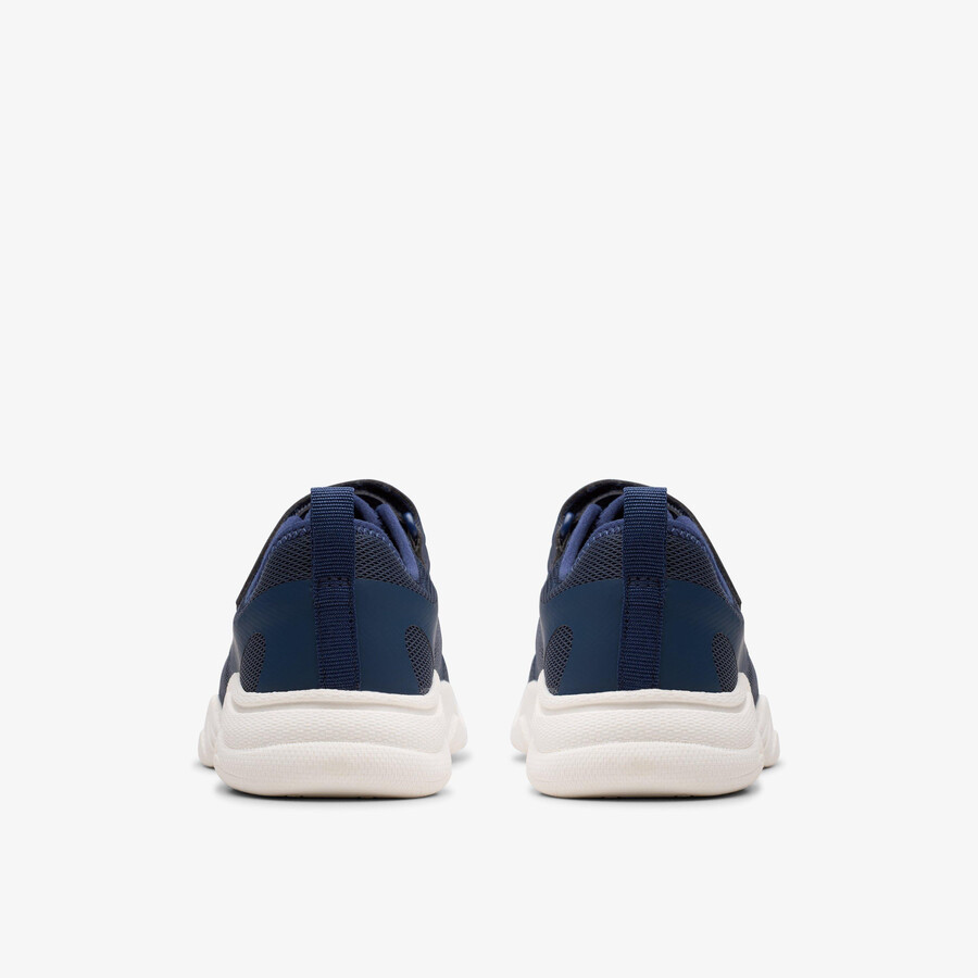 feather ath kid - marineblauw