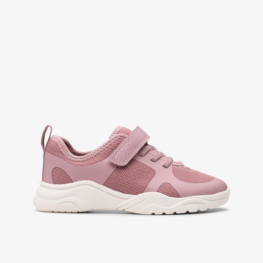 feather ath kid - dusty pink