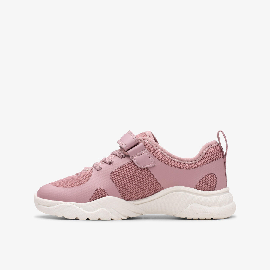 feather ath kid - dusty pink