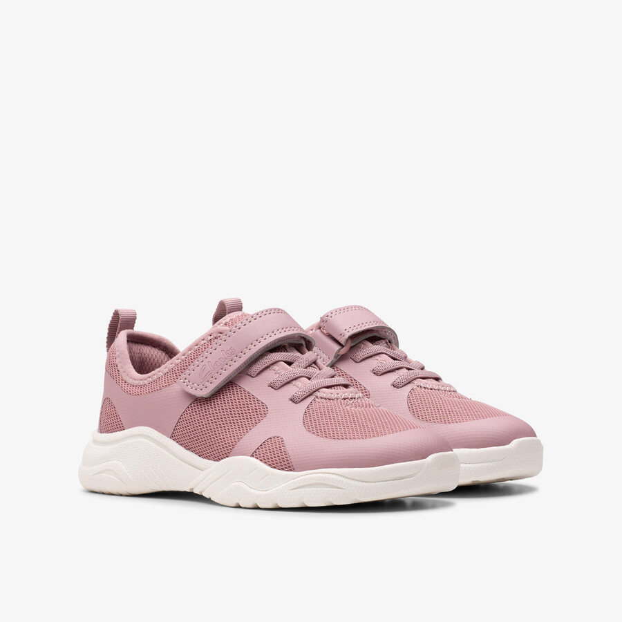 feather ath kid - dusty pink