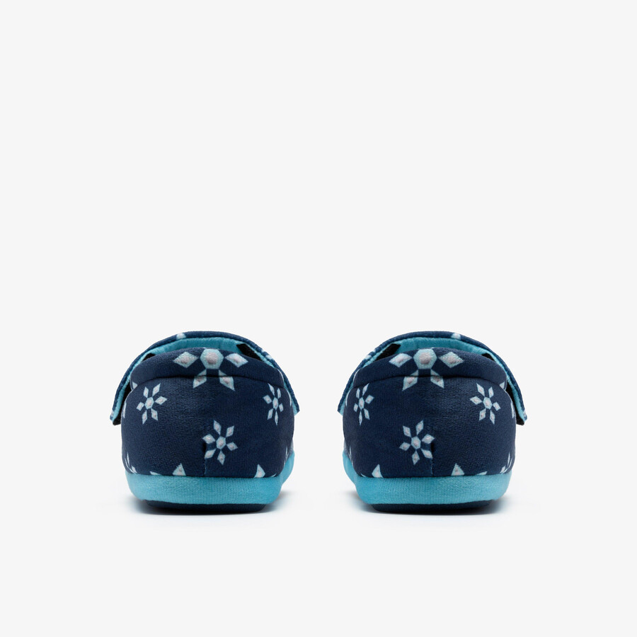 fluffy snug kid - marineblauw