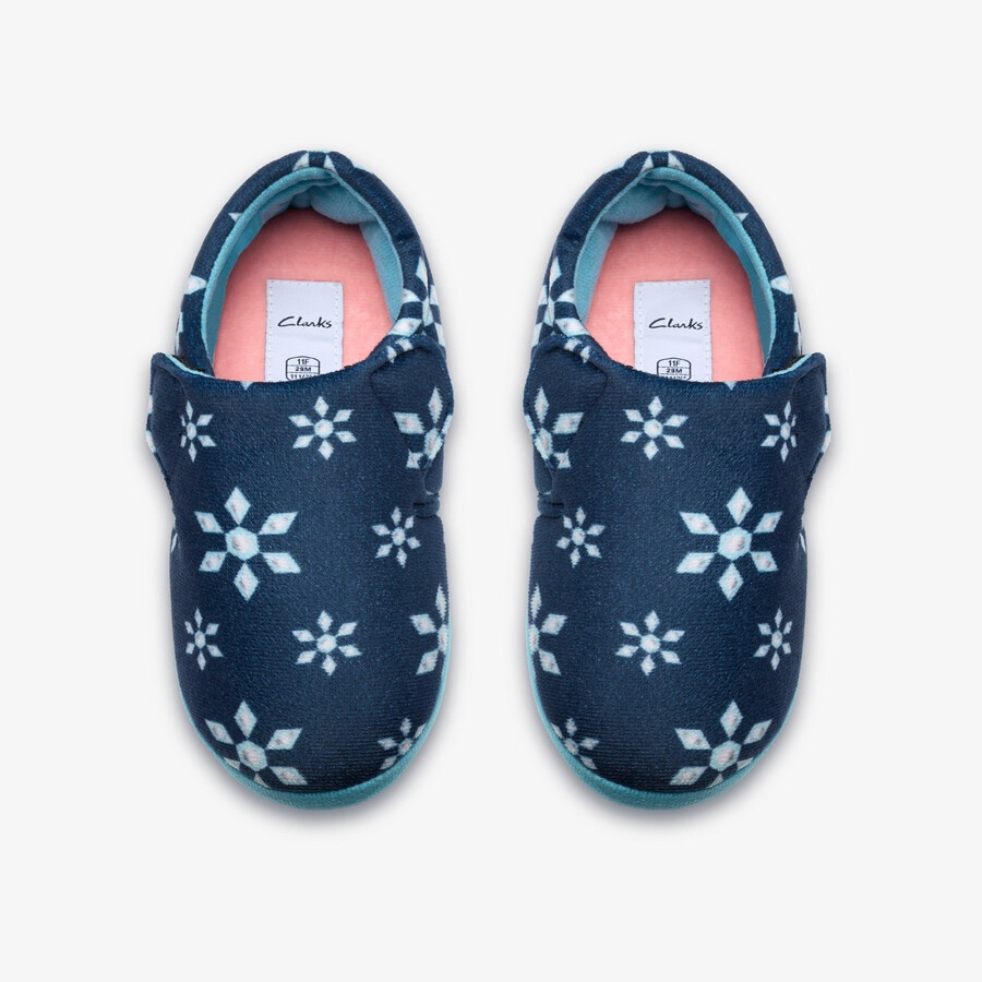 fluffy snug kid - marineblauw