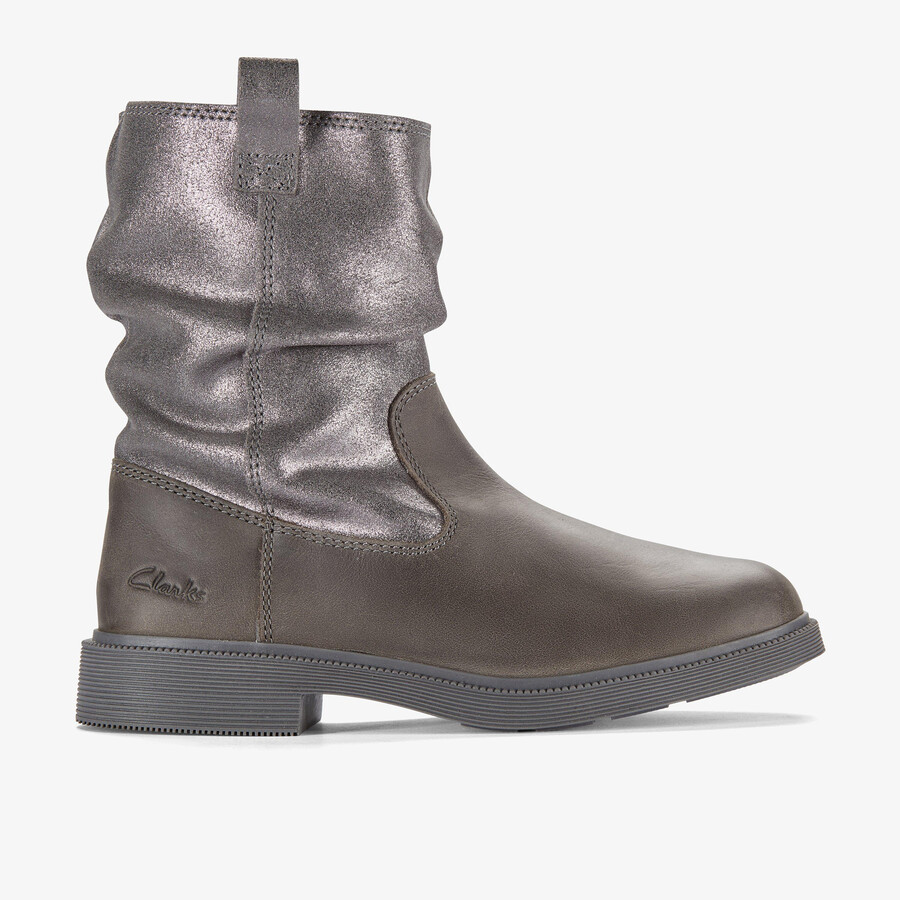 oaklyn top kid - tinkleurig suède