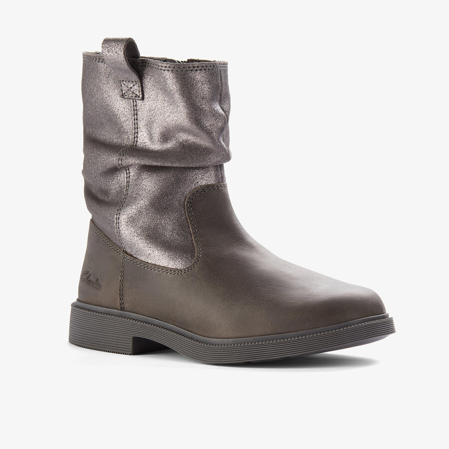 oaklyn top kid - tinkleurig suède