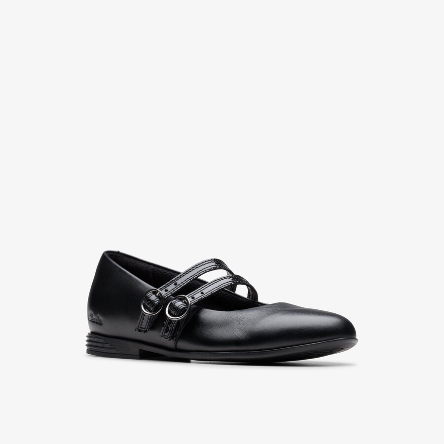 finja bar older - zwart leer