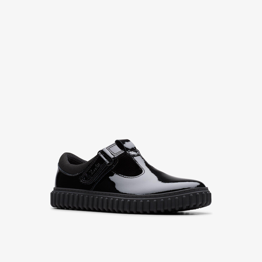 cove hope kid - zwart patent