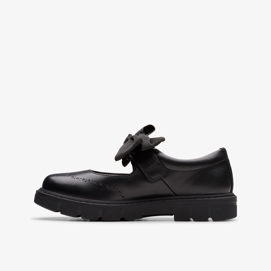 lorcam jane kid - zwart leer