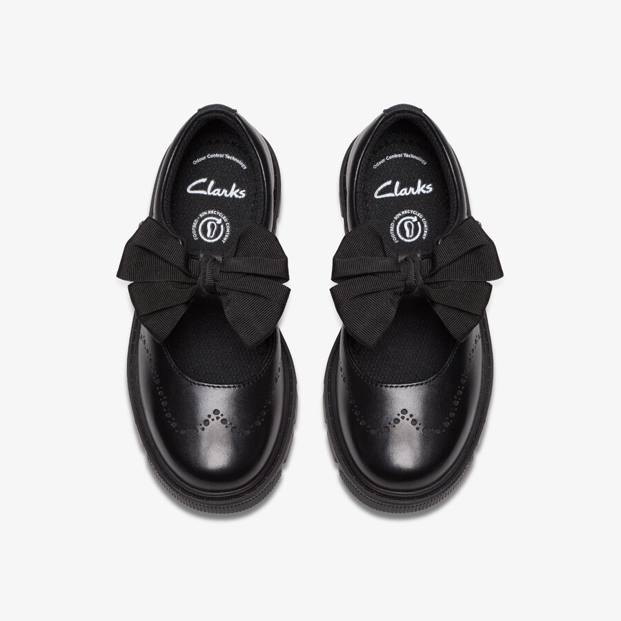lorcam jane kid - zwart leer