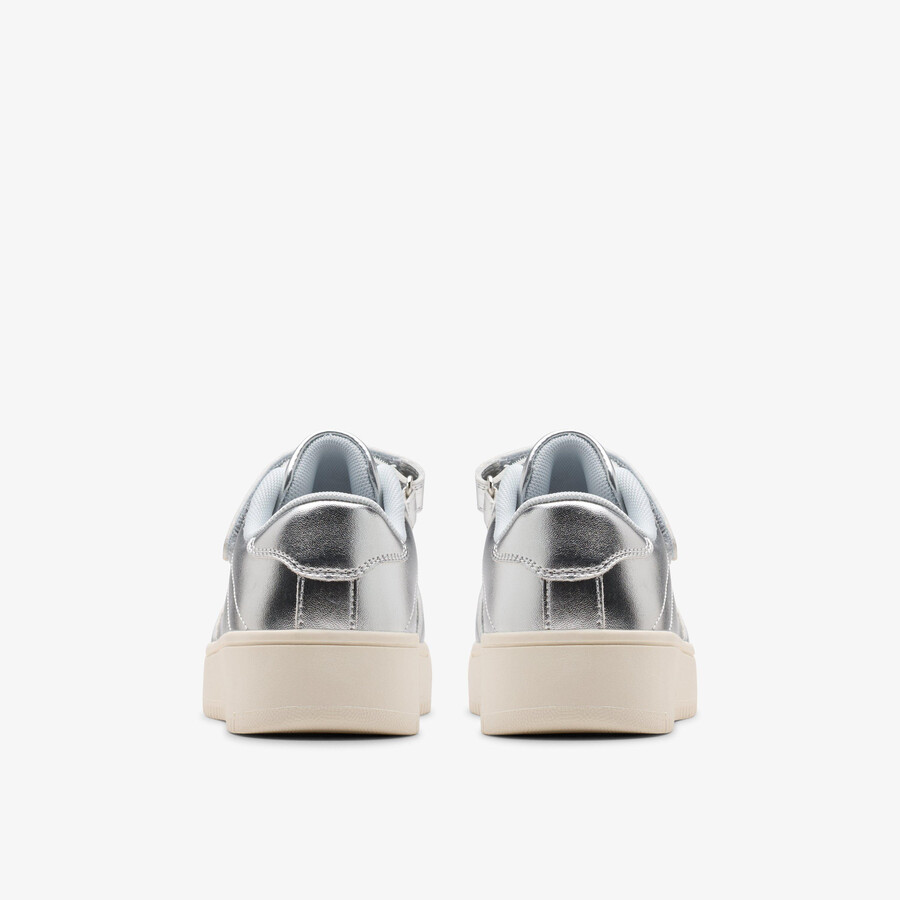 barley step kid - zilver metallic