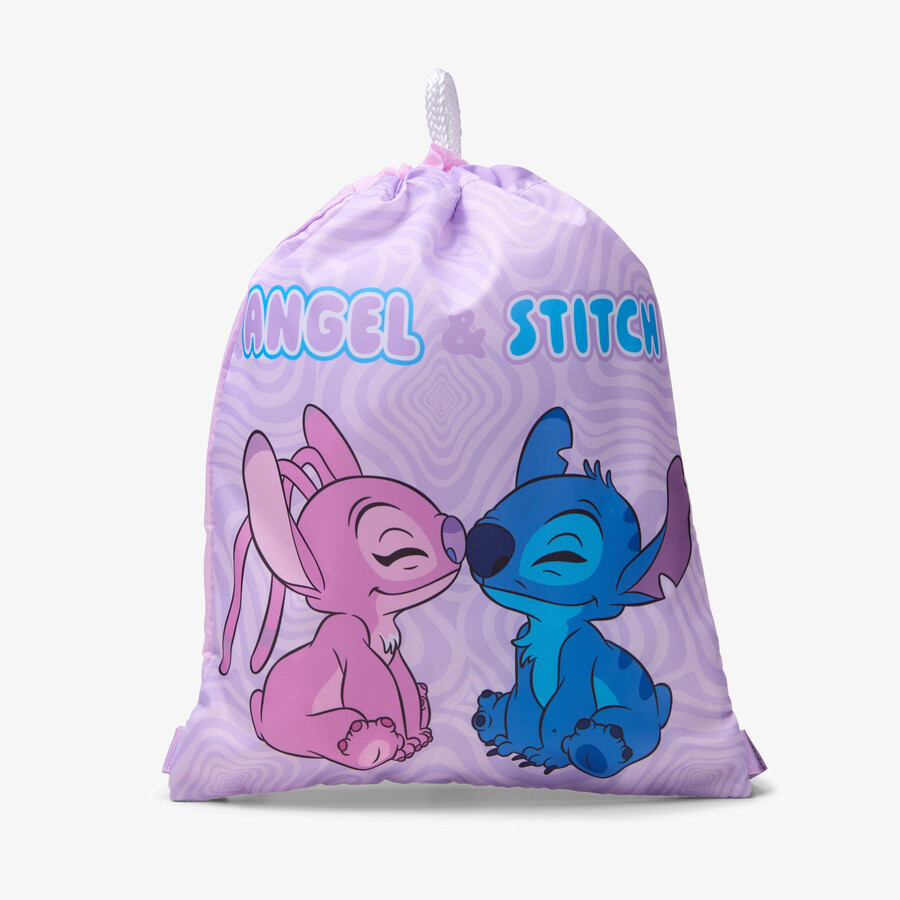 stitch trainer tas - roze combinatie