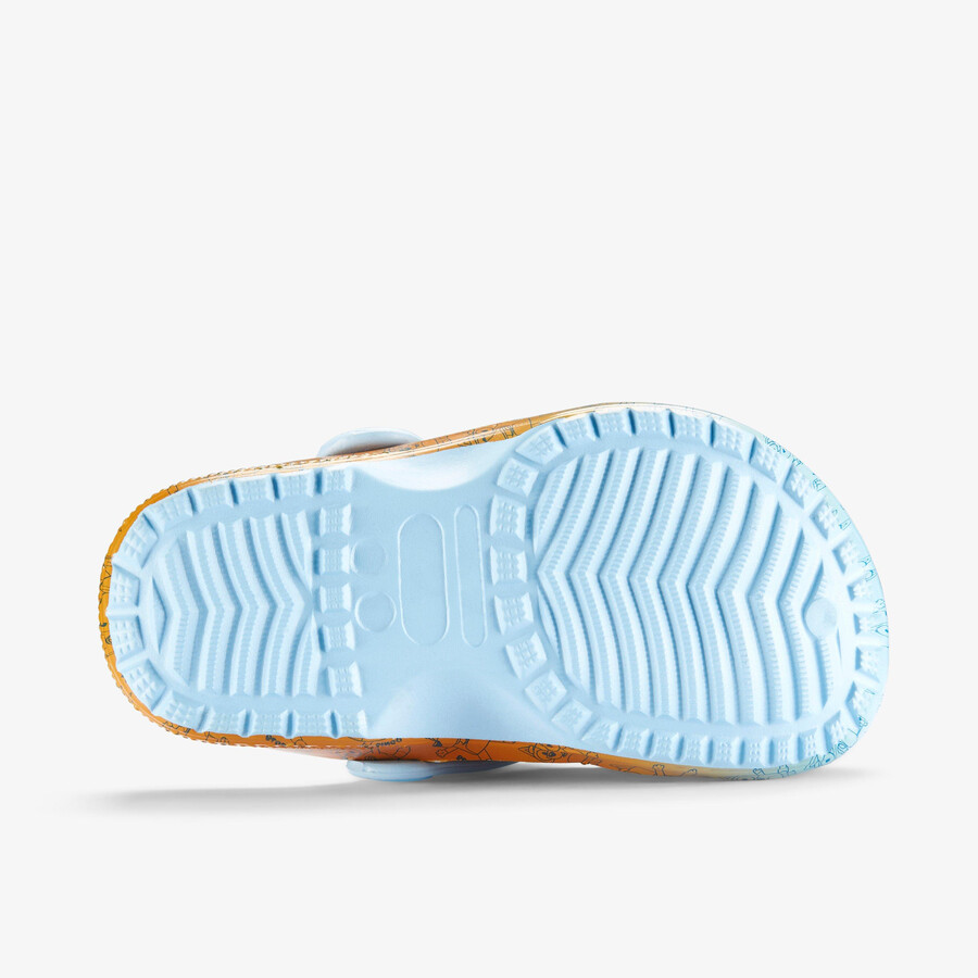 bluey fade klompen voor kinderen - blauwe combinatie