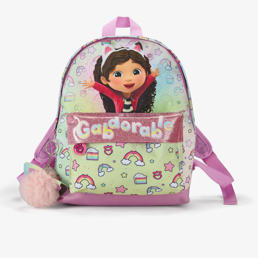 gabby regenboogrugzak - roze combinatie