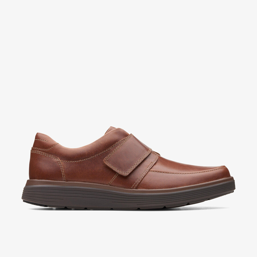 un abode strap loafers - donkerbruin leer