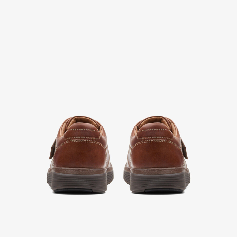 un abode strap loafers - donkerbruin leer