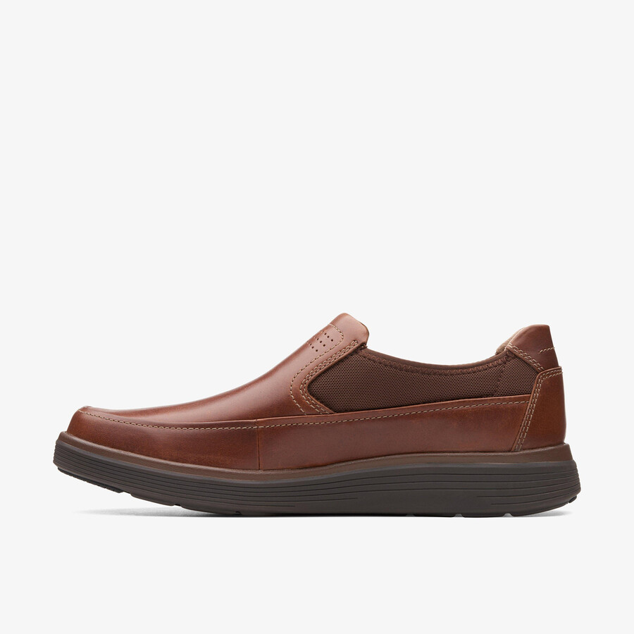 un abode go loafer - donkerbruin leer