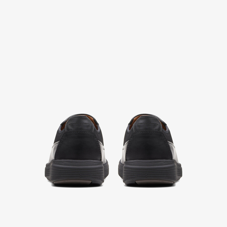 un abode go loafer - zwart leer