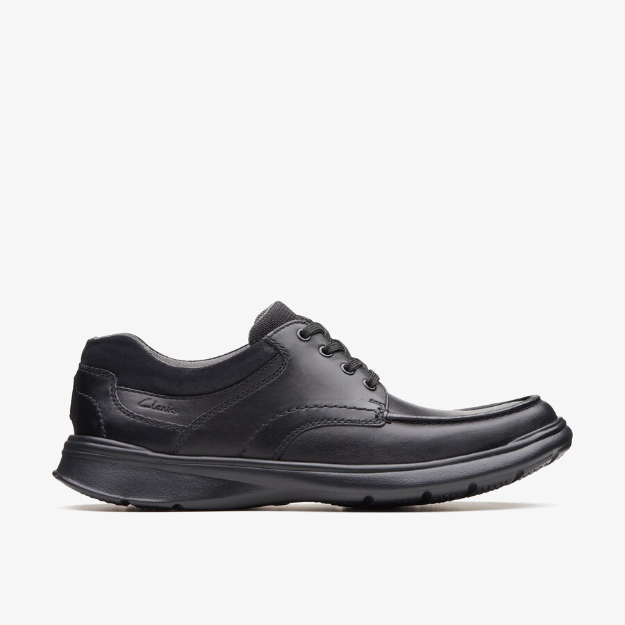cotrell edge - zwart glad leer