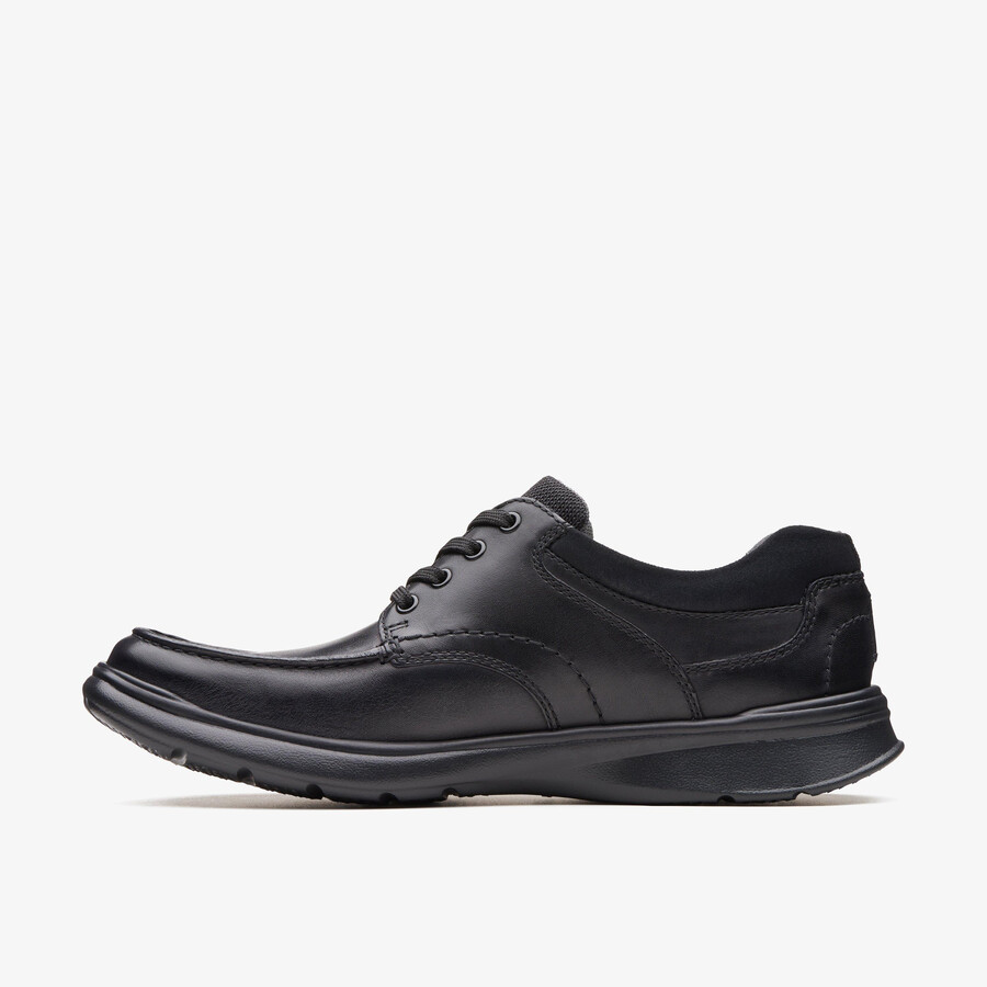 cotrell edge - zwart glad leer