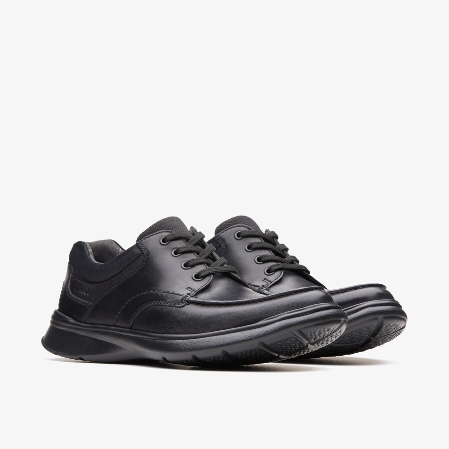 cotrell edge - zwart glad leer