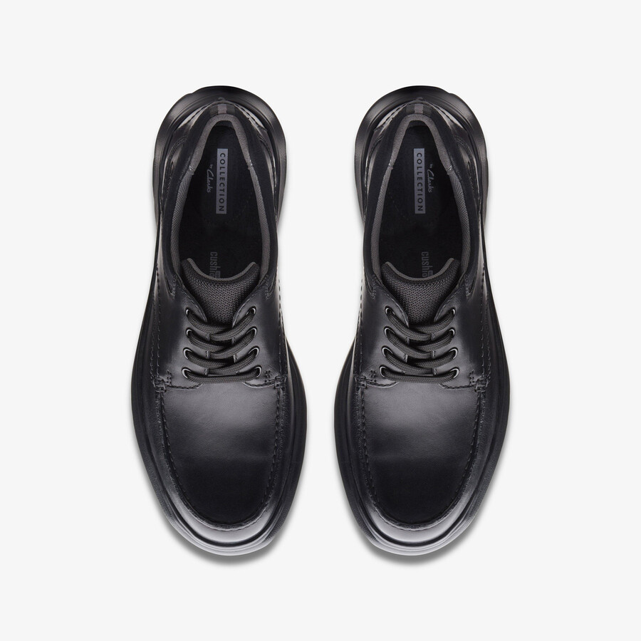 cotrell edge - zwart glad leer