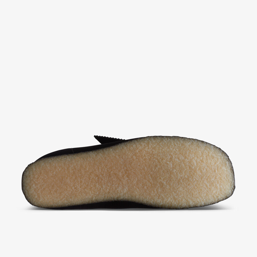 wallabee laars - zwart suède