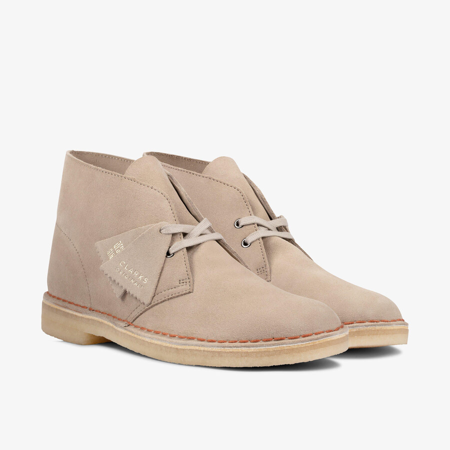 desert boot - zandkleurig suède