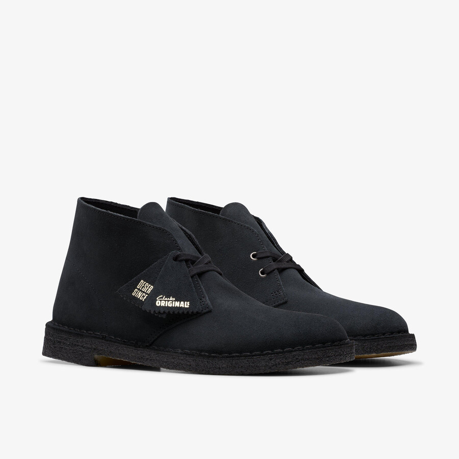desert boot - marineblauw suède