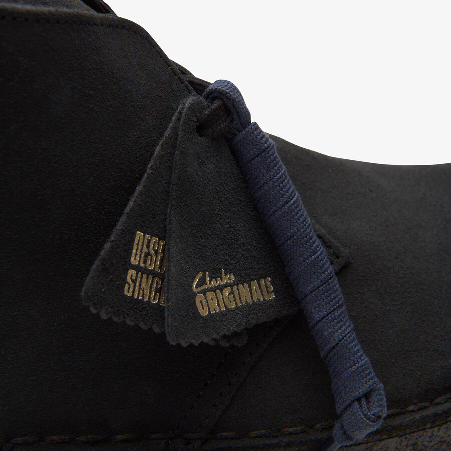 desert boot - marineblauw suède