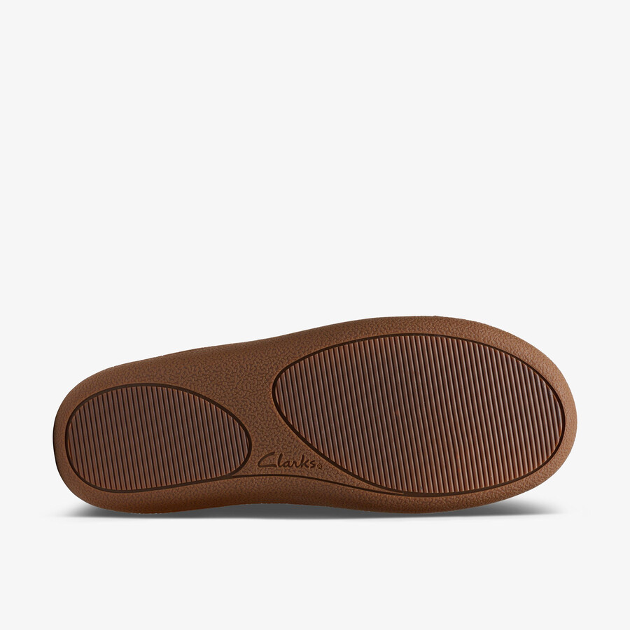 home mocc slipper - marineblauw suède
