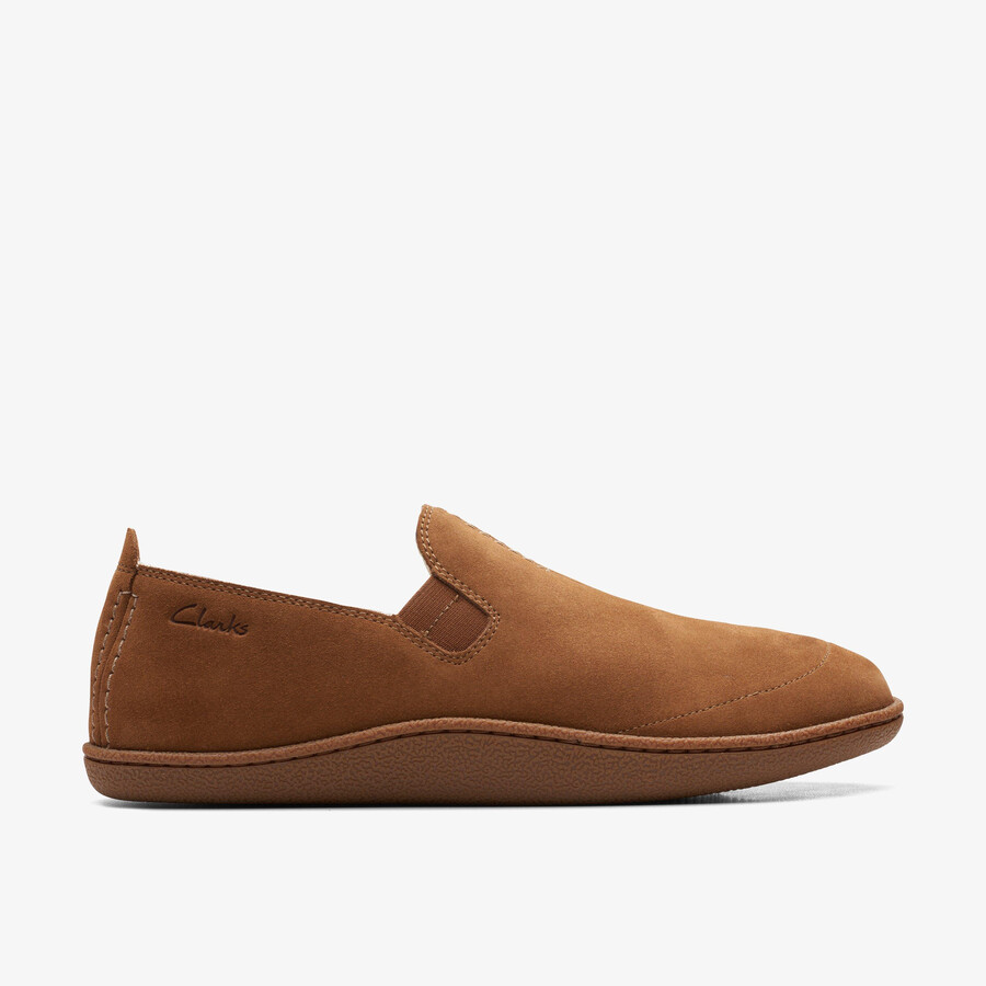 home mocc slipper - bruin suède