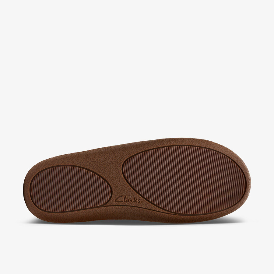 home mocc slipper - bruin suède