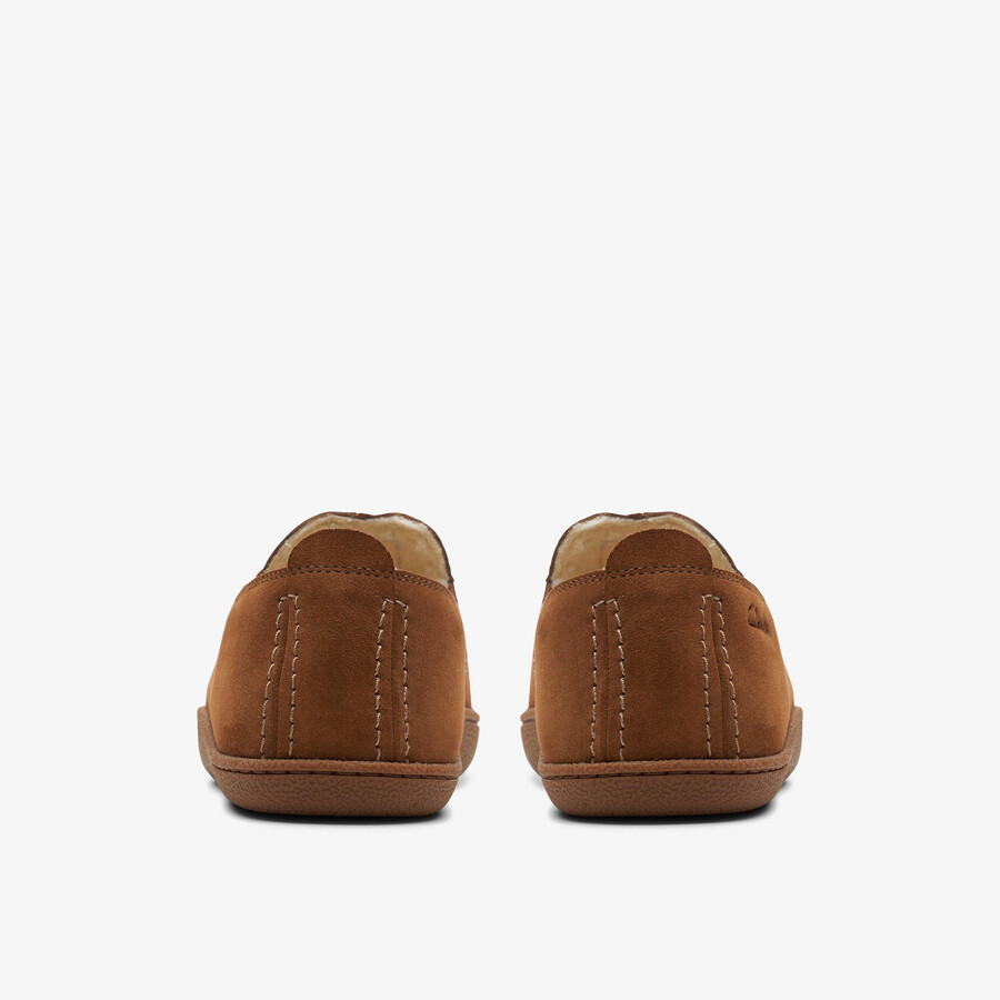 home mocc slipper - bruin suède