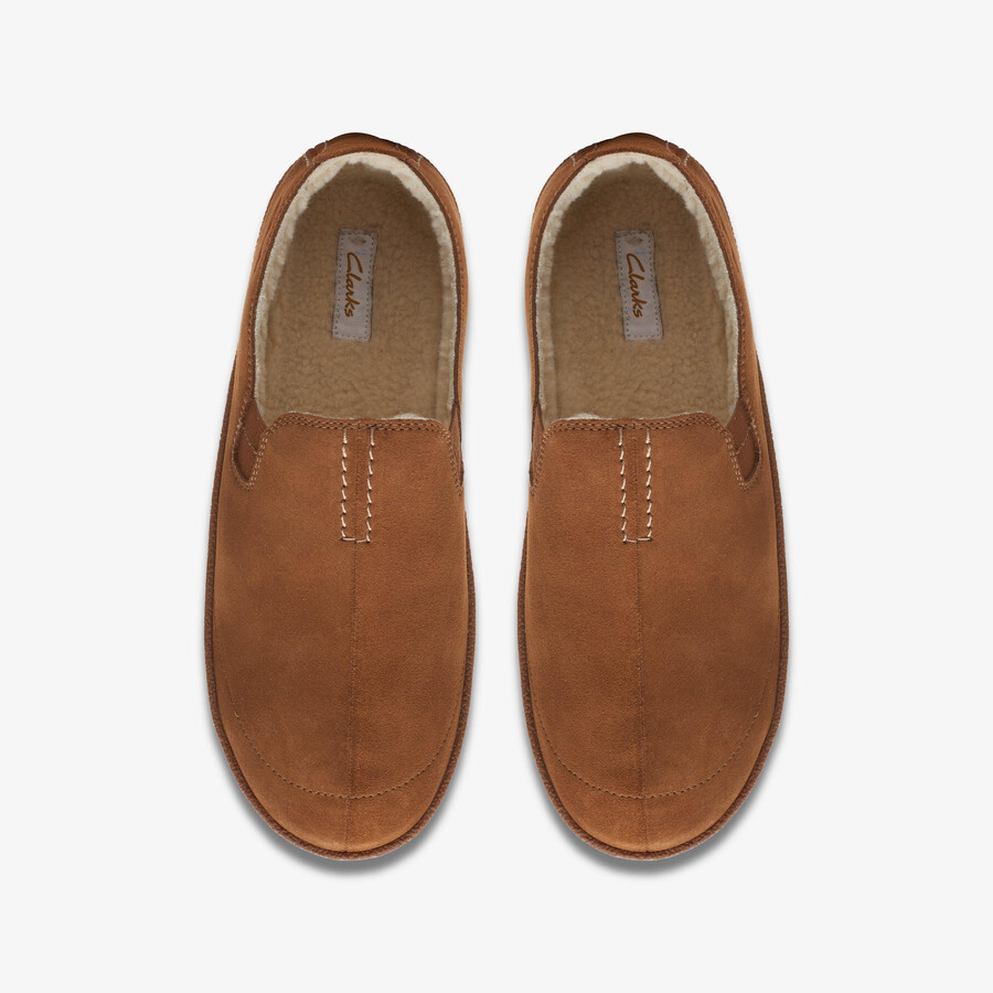 home mocc slipper - bruin suède
