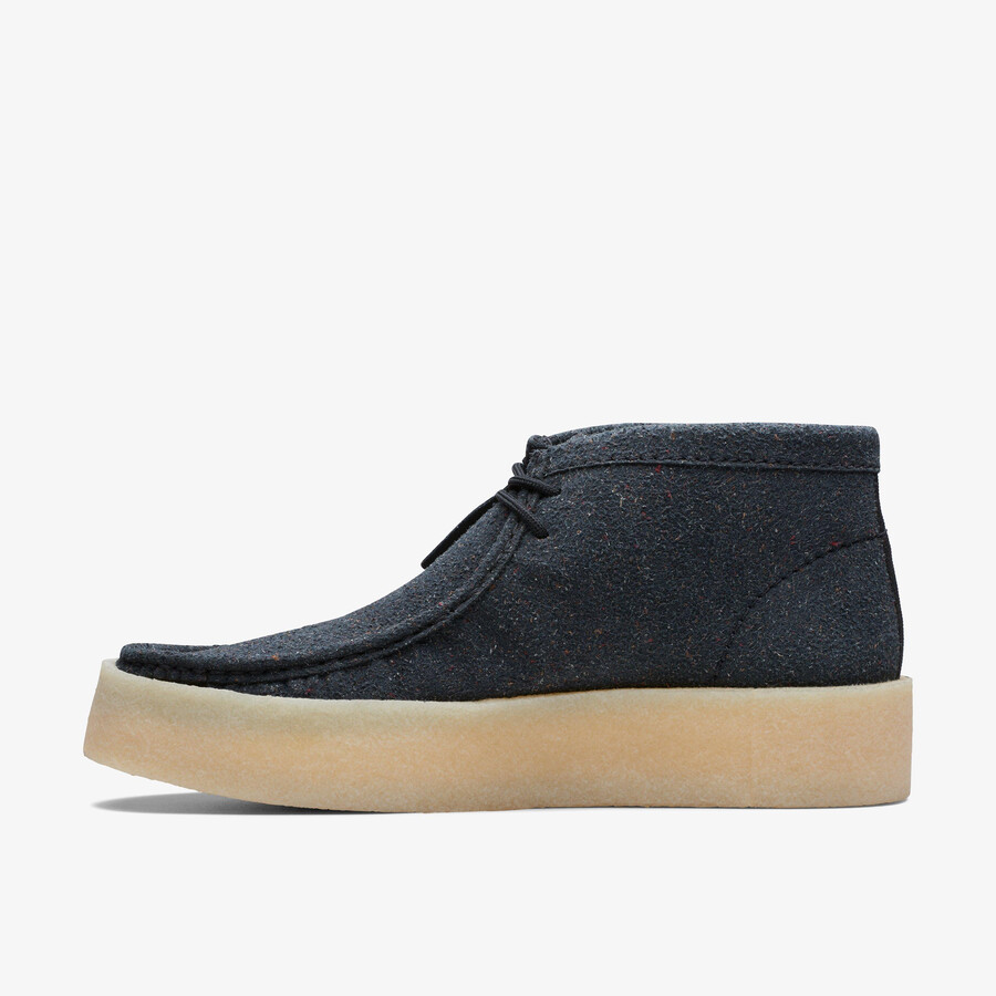wallabee cup-laars - zwart eco-leer
